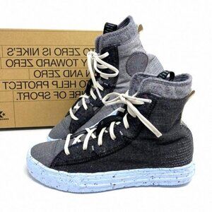 💖MEGA SALE💖Converse CTAS Crater High Top Blue Gray 169418C Womens Shoes Black